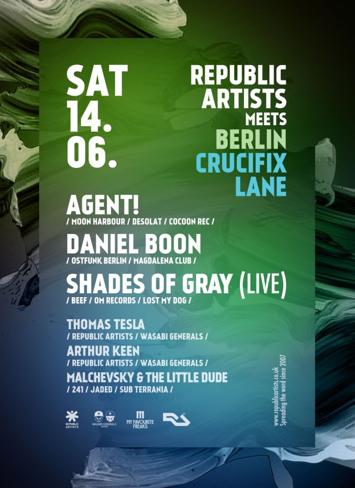 14.06 | House a techno party Republic Artists meets Berlin