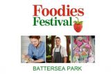 Foodies Festival v Battersea parku