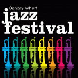 Jazzový festival na nábreží Canary Wharf