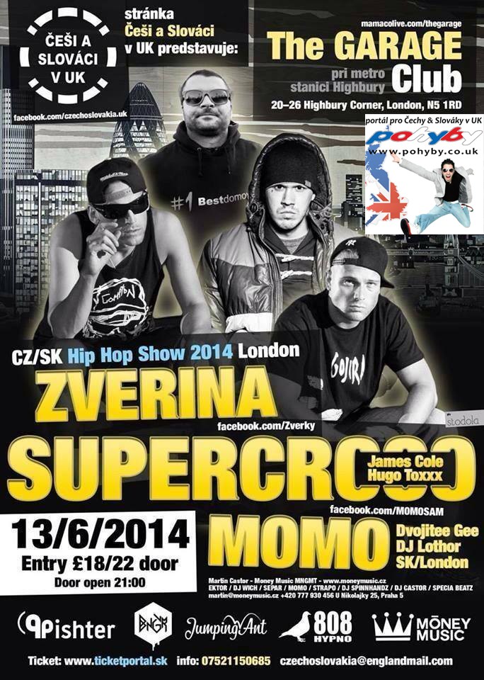 CZ/SK Hip Hop Show 2014 London