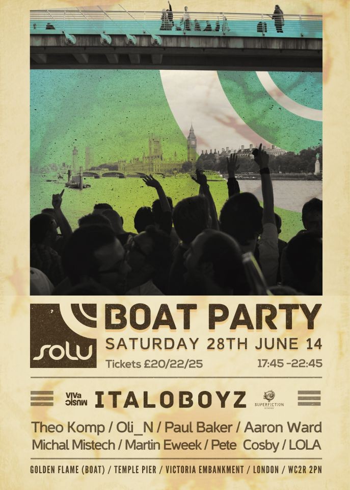 SOLU Boat Party with ITALOBOYZ