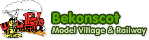 Model dediny a železnice v Bekonscot