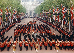 Kráľovnina oslava Trooping the Colour v Londýne