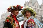 Ruský festival Maslenitsa v Londýne
